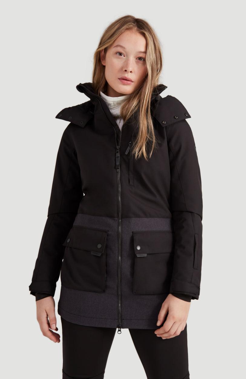 Onyx Hybrid Snow Parka Jacket | BlackOut - A