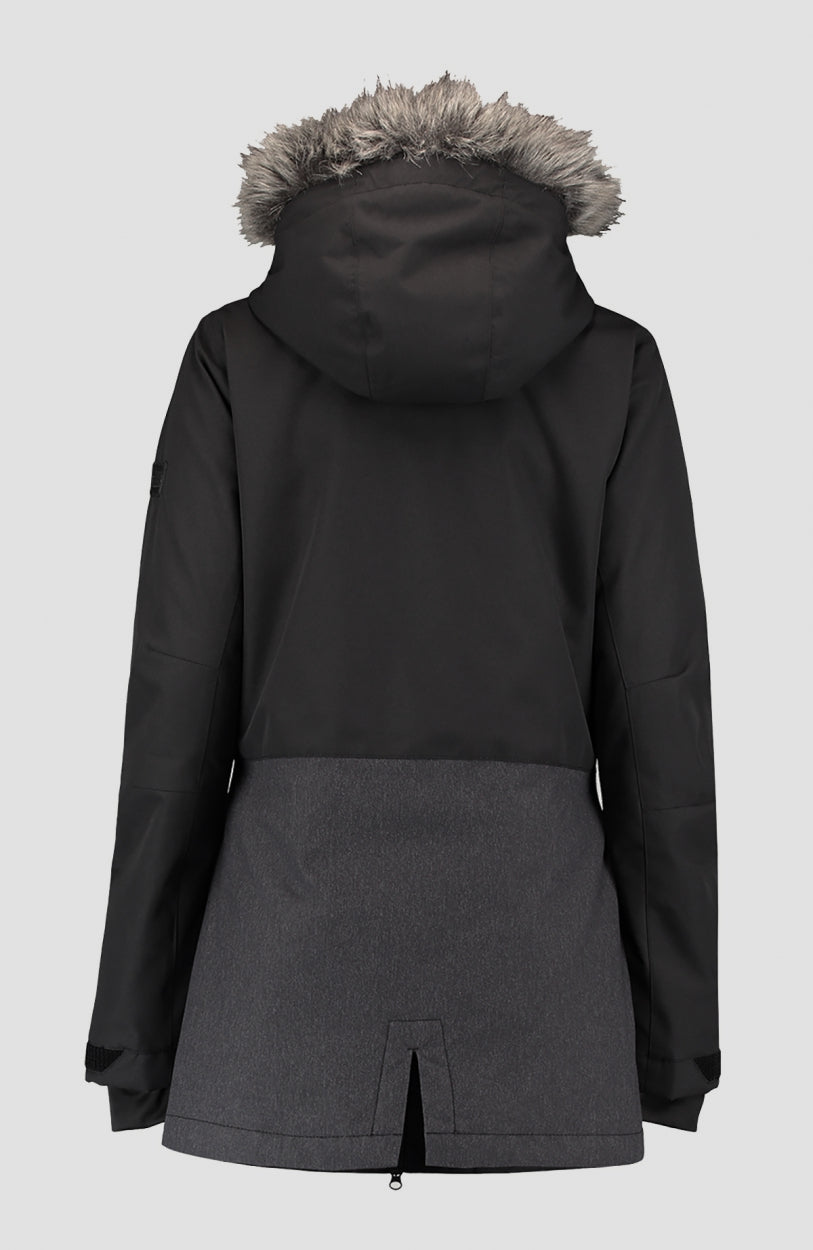 Onyx Hybrid Snow Parka Jacket | BlackOut - A