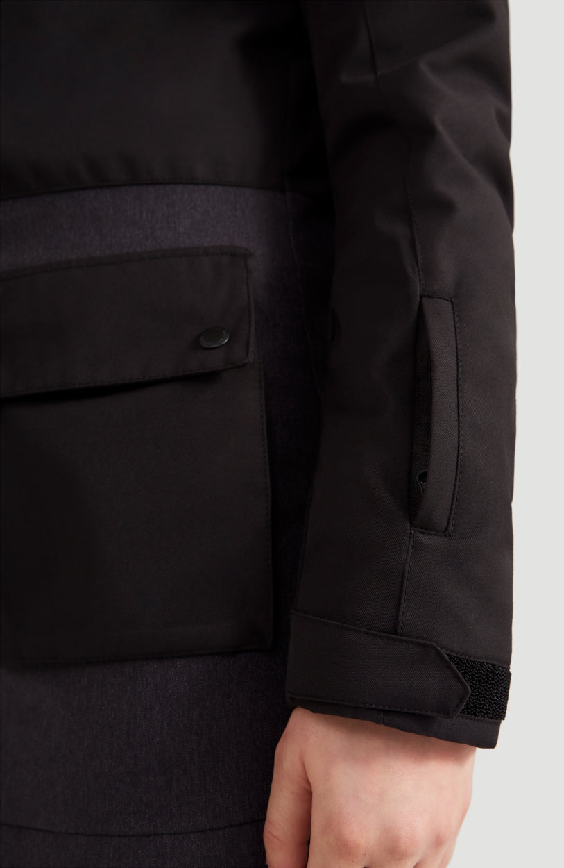 Onyx Hybrid Snow Parka Jacket | BlackOut - A