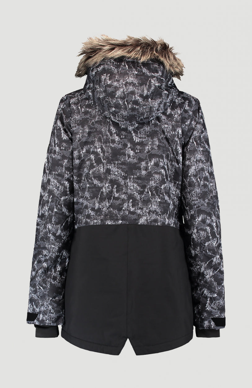 Zeolite Hybrid Snow Jacket | BlackOut - A