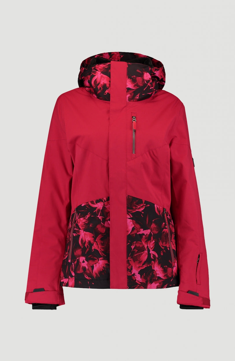 Coral Snow Jacket | Rio Red