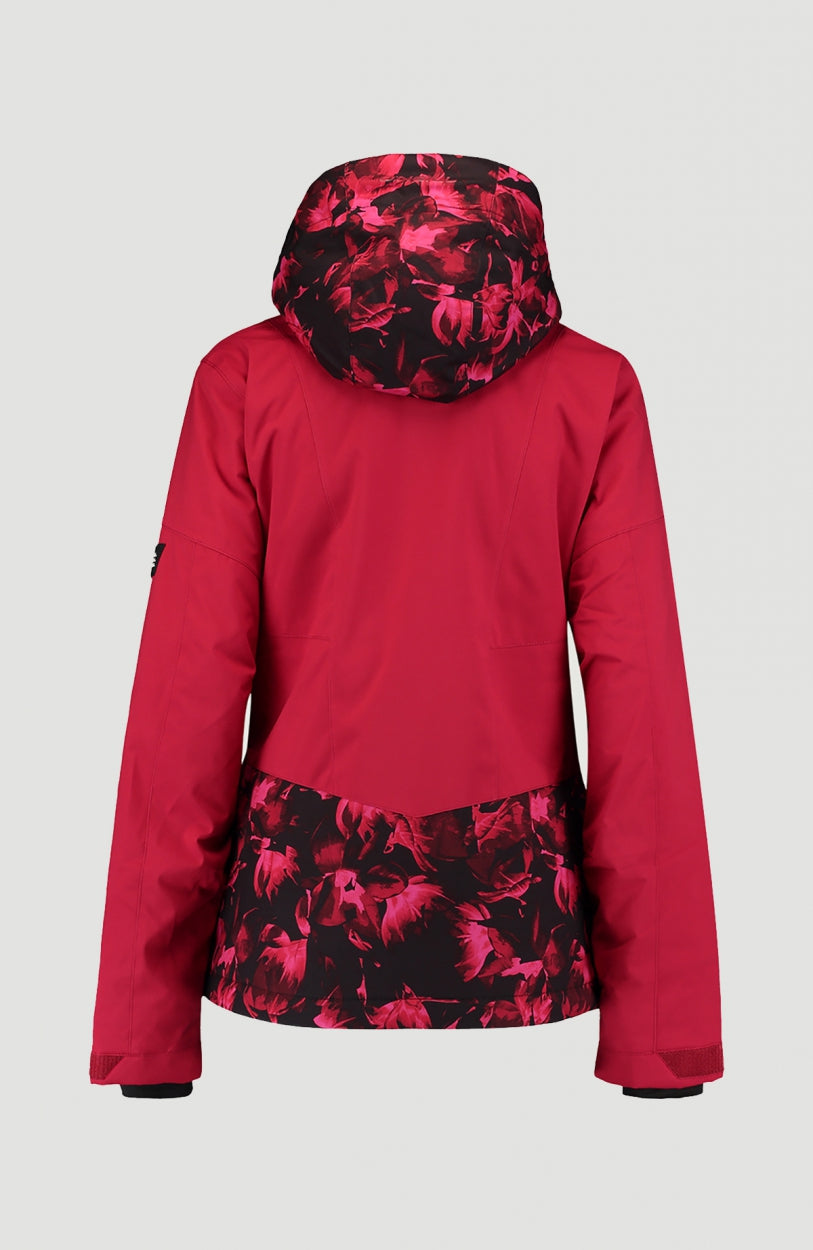Coral Snow Jacket | Rio Red