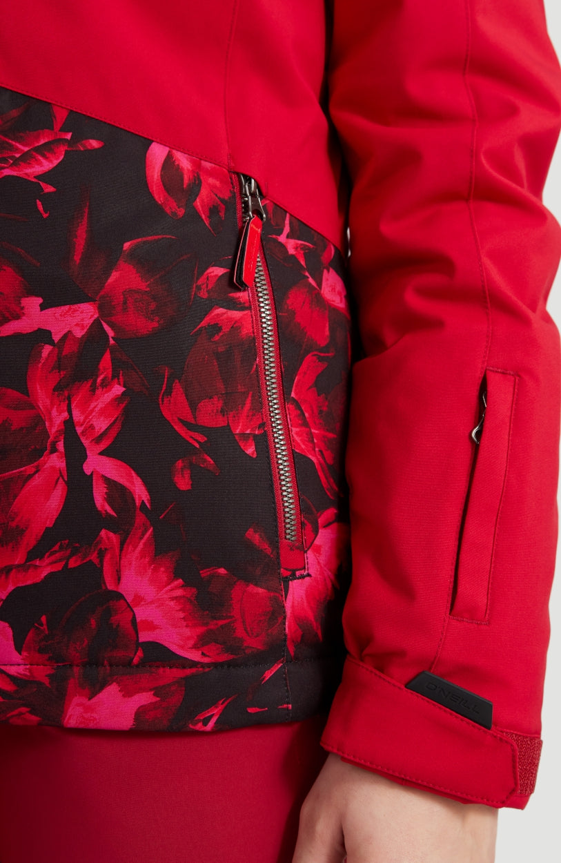 Coral Snow Jacket | Rio Red
