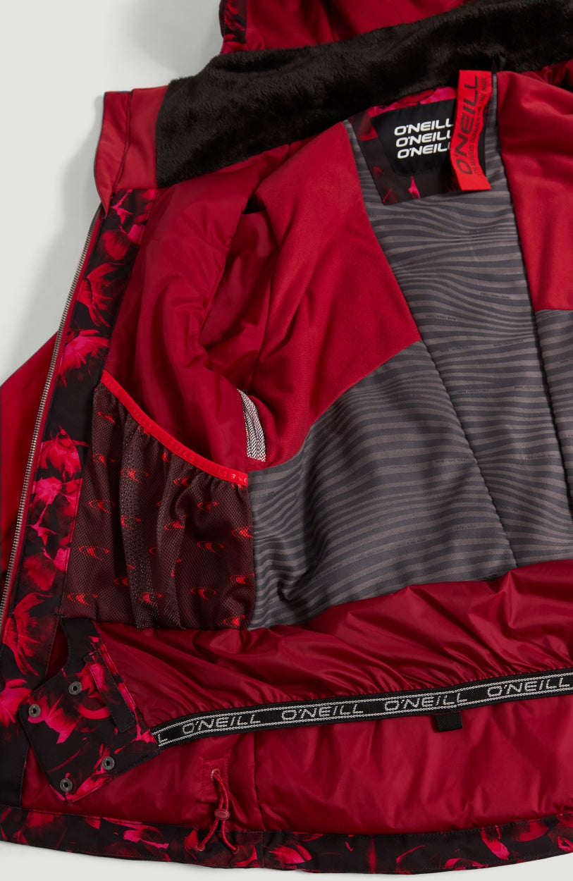 Coral Snow Jacket | Rio Red