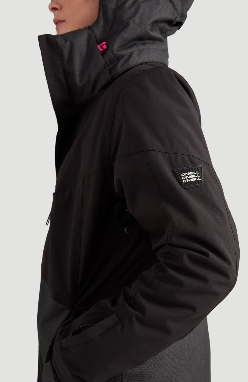 Coral Snow Jacket | Dark Grey Melee -A