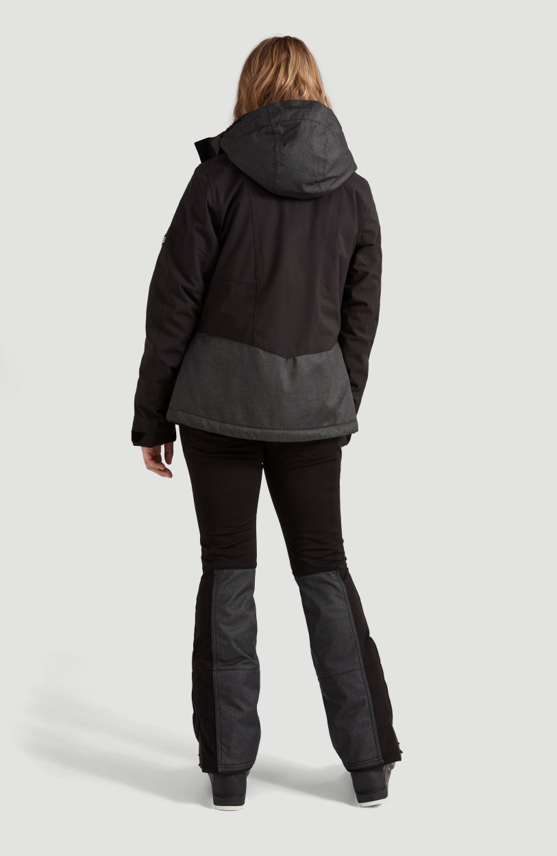 Coral Snow Jacket | Dark Grey Melee -A