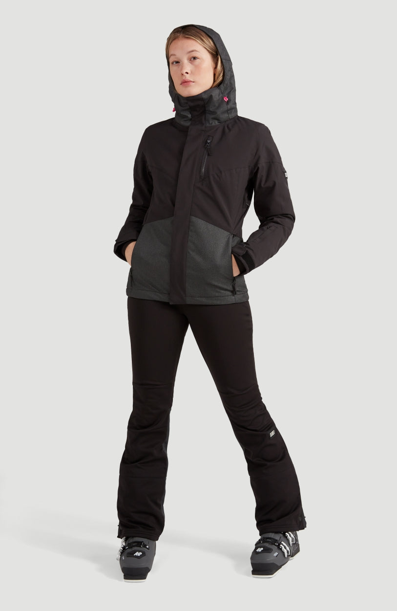 Coral Snow Jacket | Dark Grey Melee -A