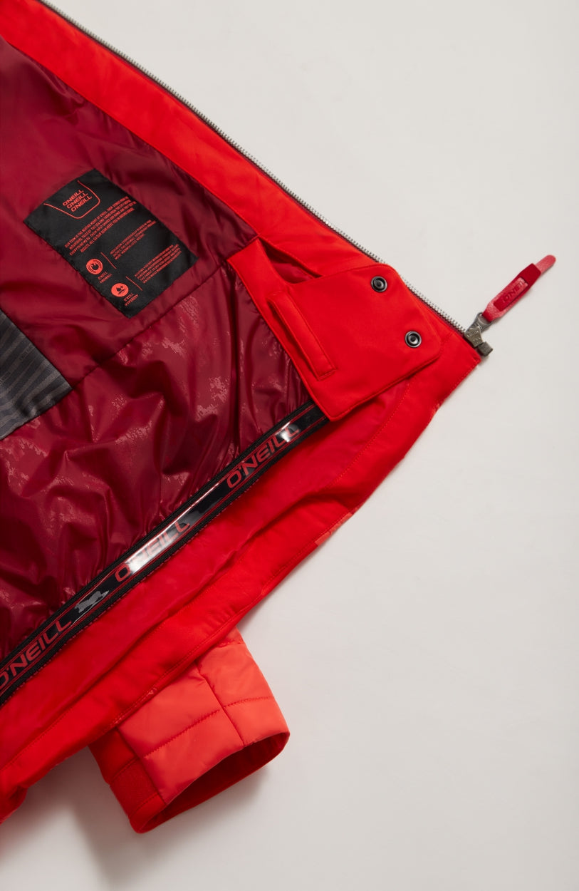 Baffle Igneous Snow Jacket | Fiery Red -A