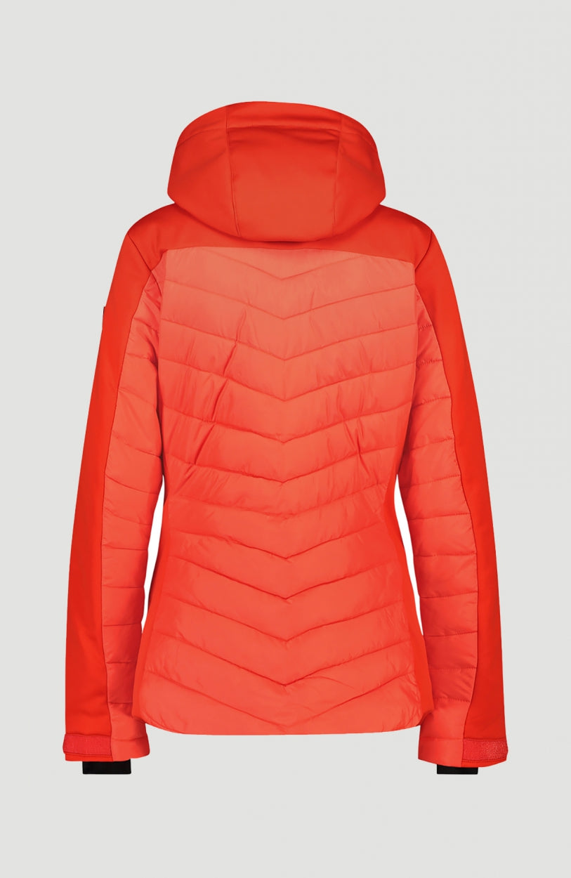 Baffle Igneous Snow Jacket | Fiery Red -A