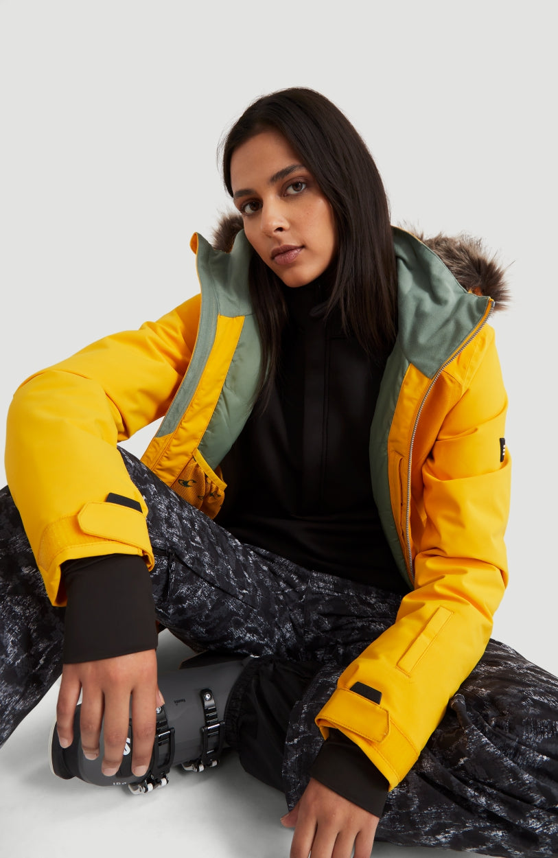Halite Snow Jacket | Old Gold -A