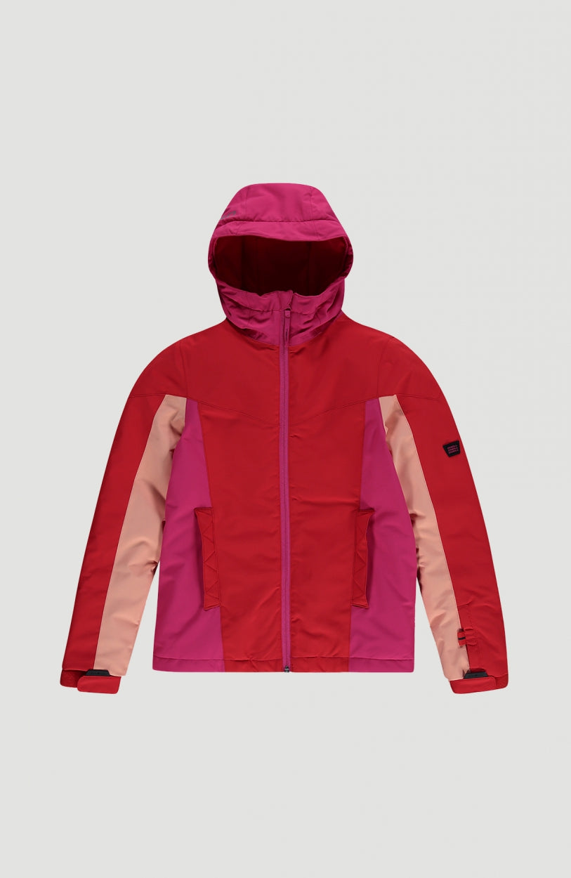Blaze Snow Jacket | Fiery Red -A