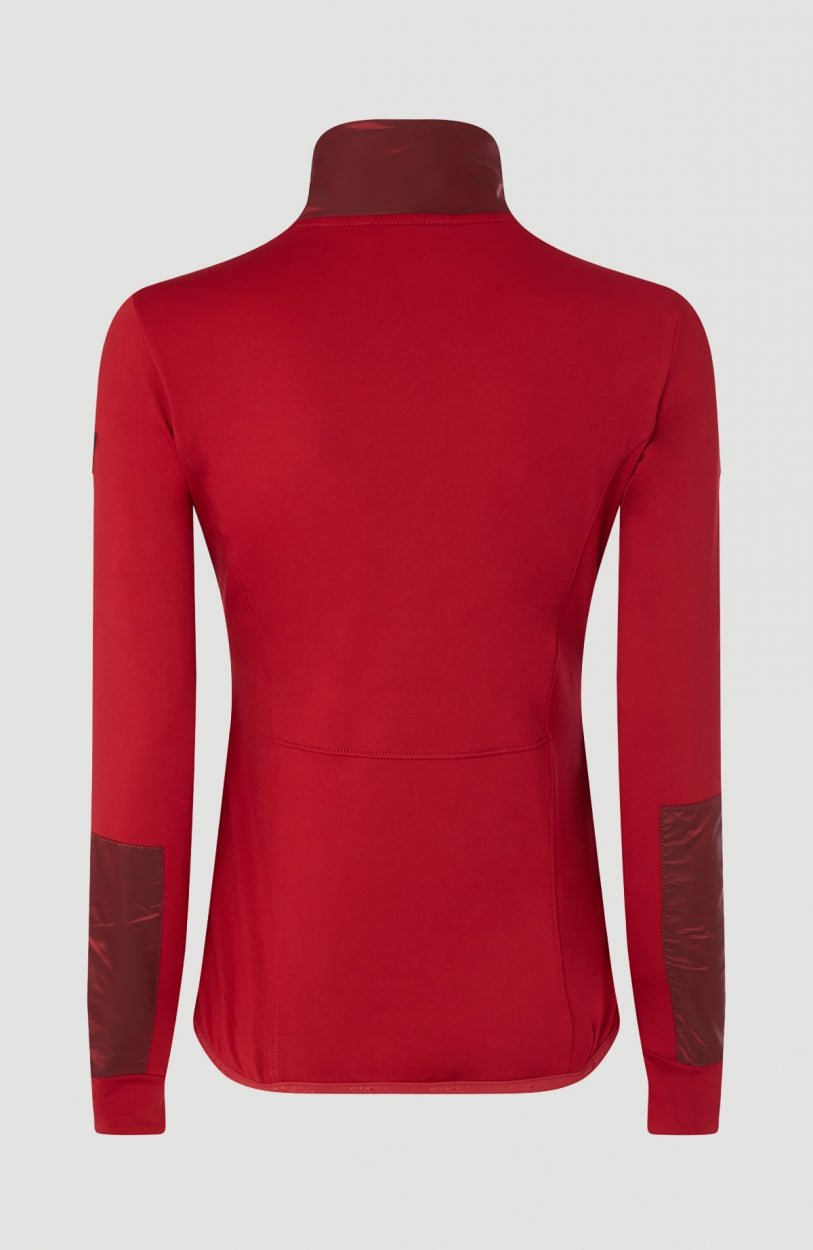 Athmos Full Zip Fleece | Rio Red