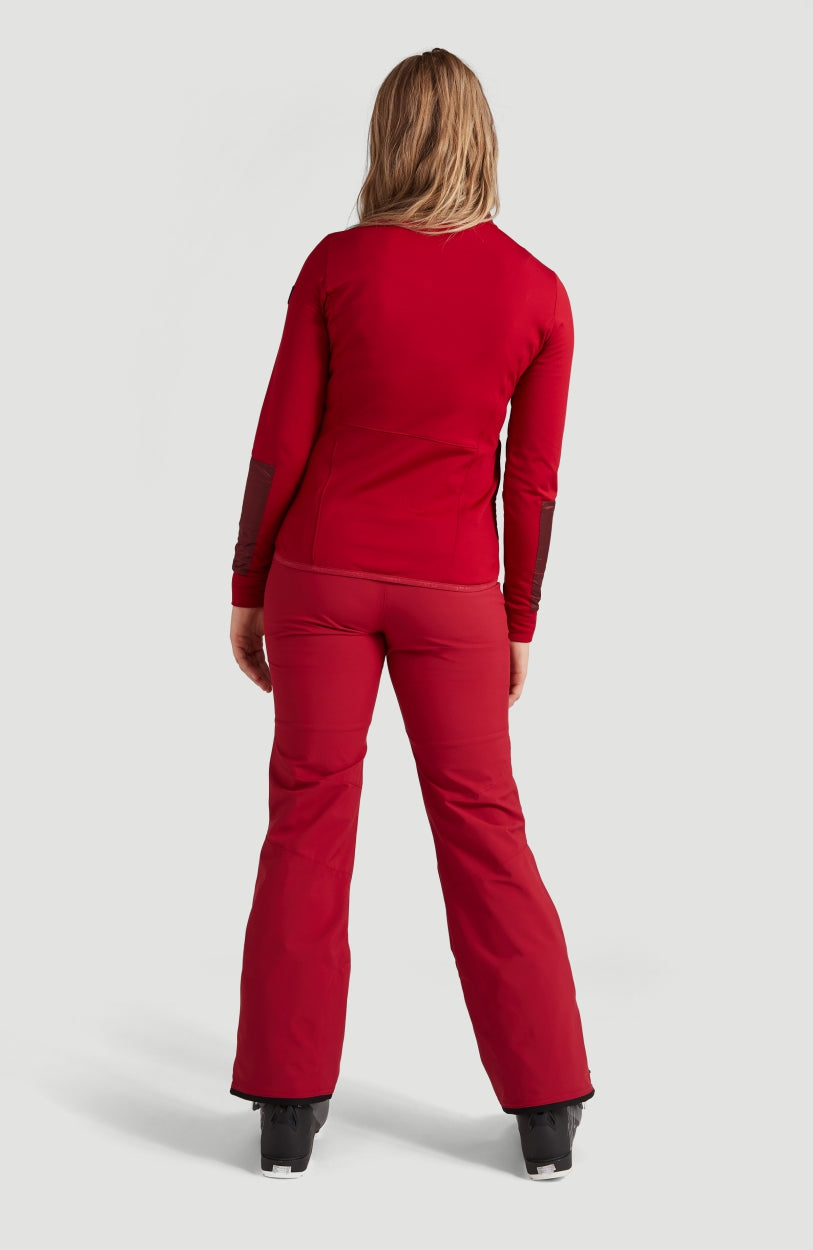Athmos Full Zip Fleece | Rio Red
