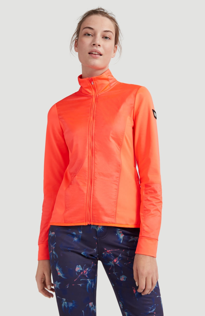 Athmos Full Zip Fleece | Fiery Coral