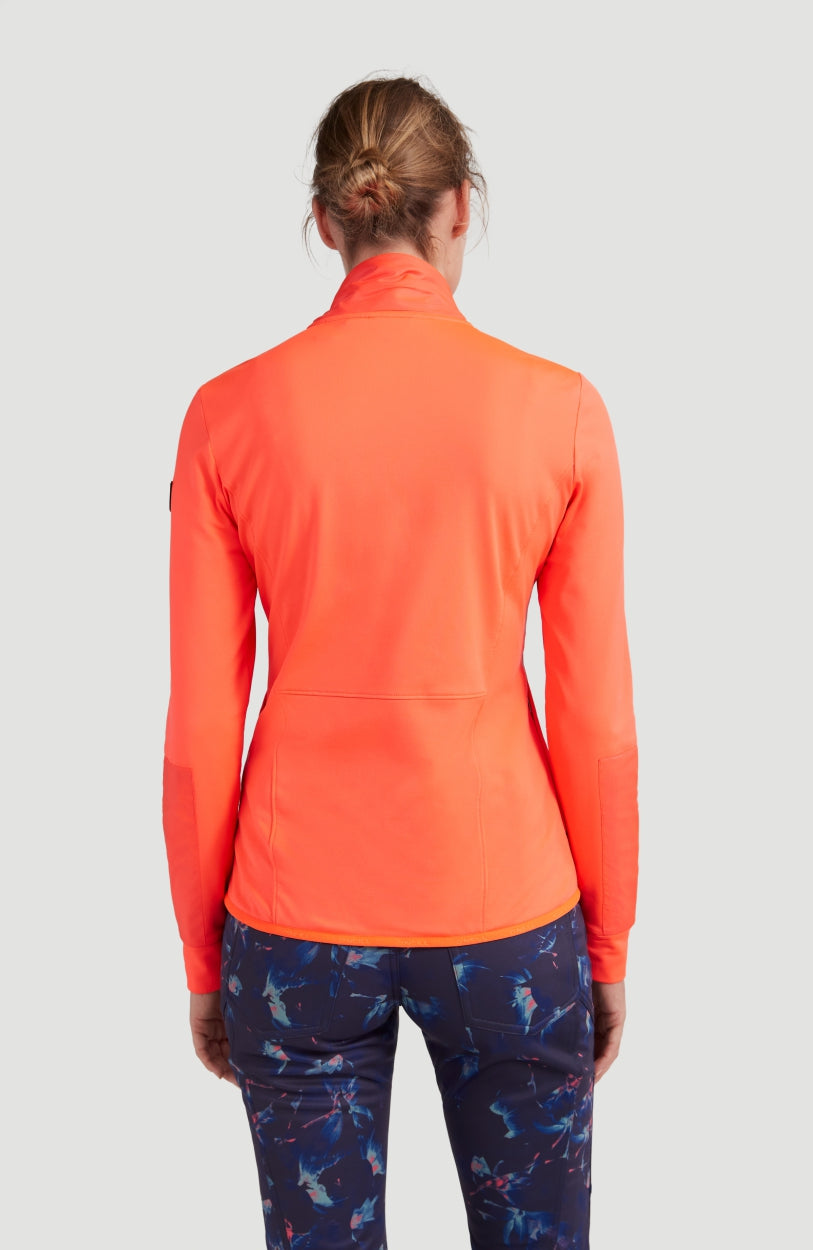 Athmos Full Zip Fleece | Fiery Coral