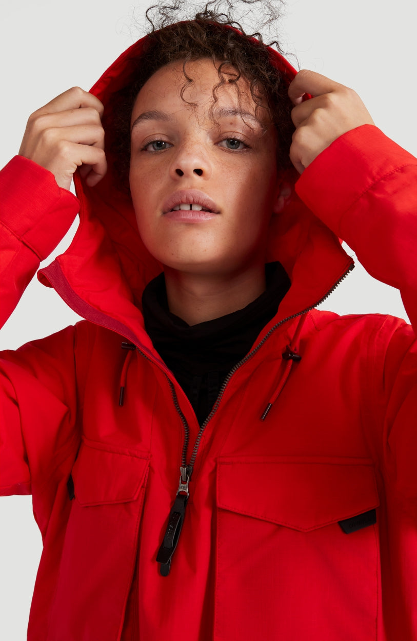 Eclipse Jacket | Fiery Red -A
