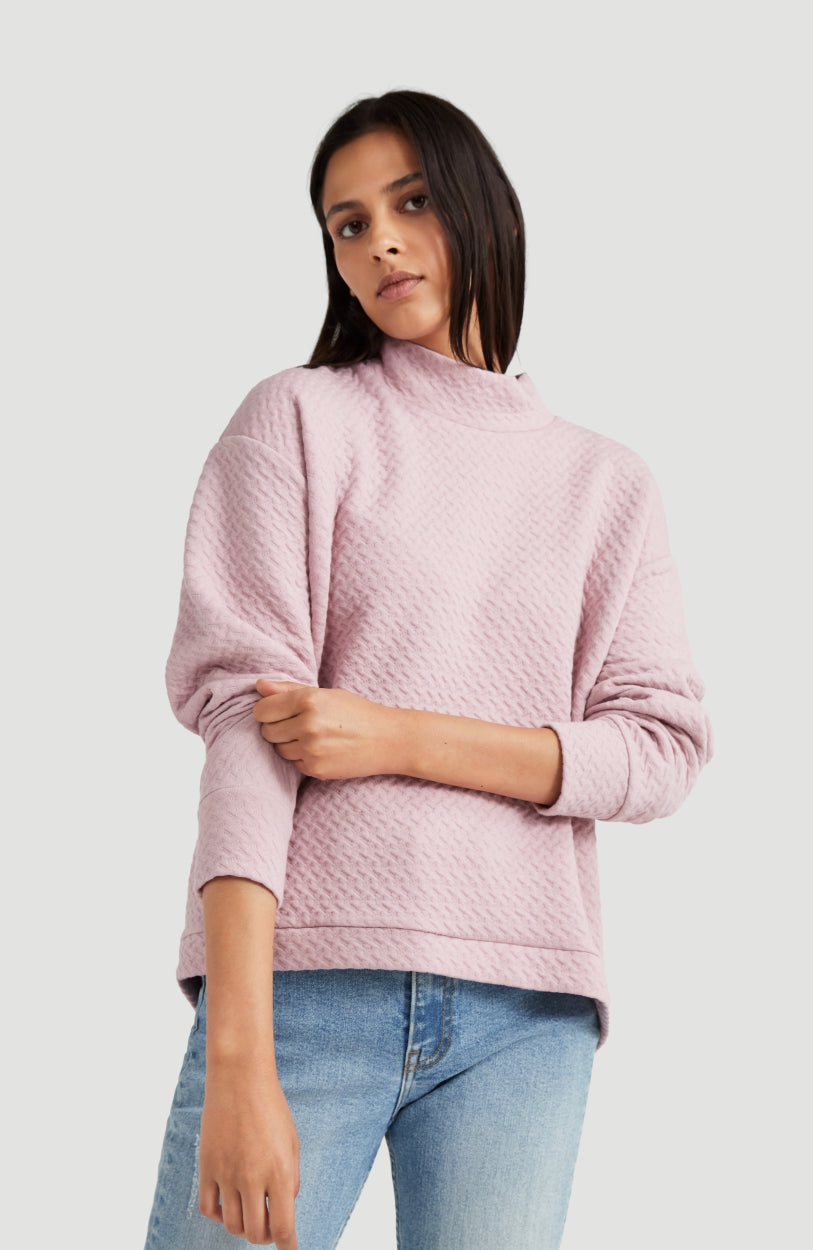 Aralia Crew Neck Sweatshirt | Keepsake Lilac