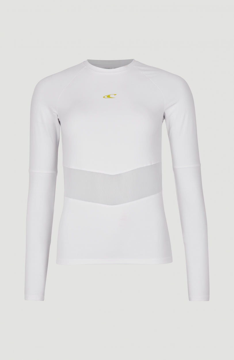 Active Longsleeve T-Shirt | Super White