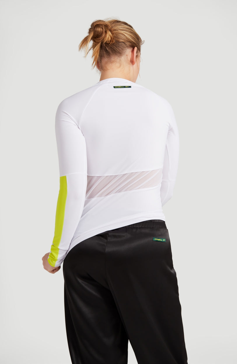 Active Longsleeve T-Shirt | Super White