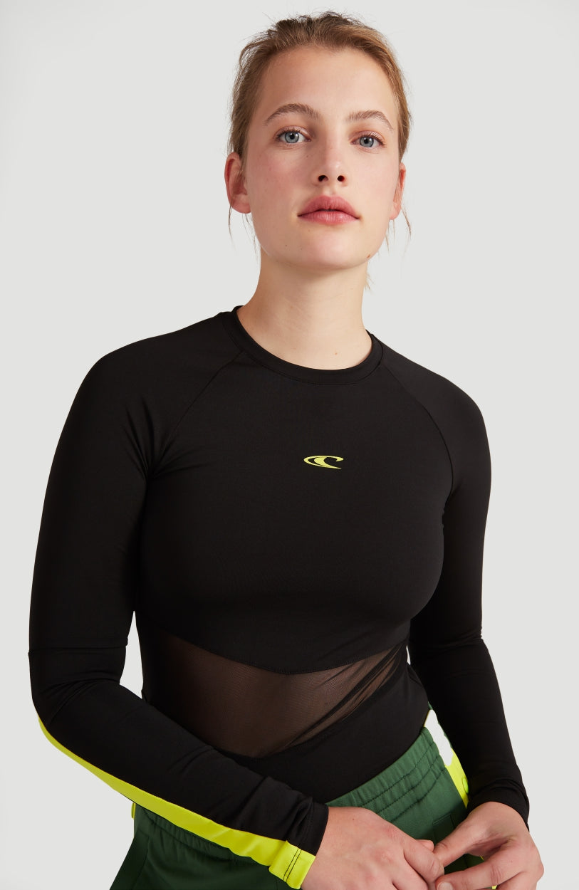 Active Longsleeve T-Shirt | BlackOut - A