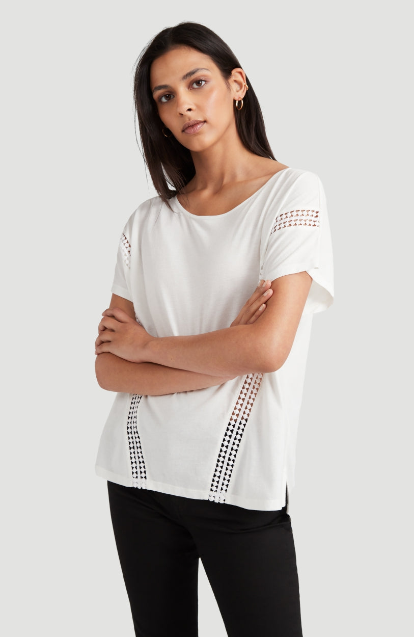 Cali Sunset T-Shirt | Powder White