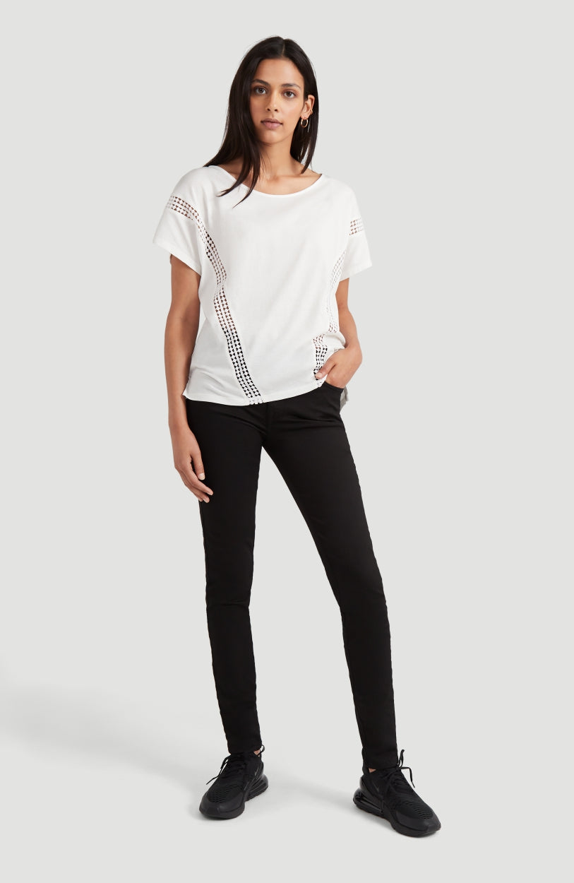 Cali Sunset T-Shirt | Powder White