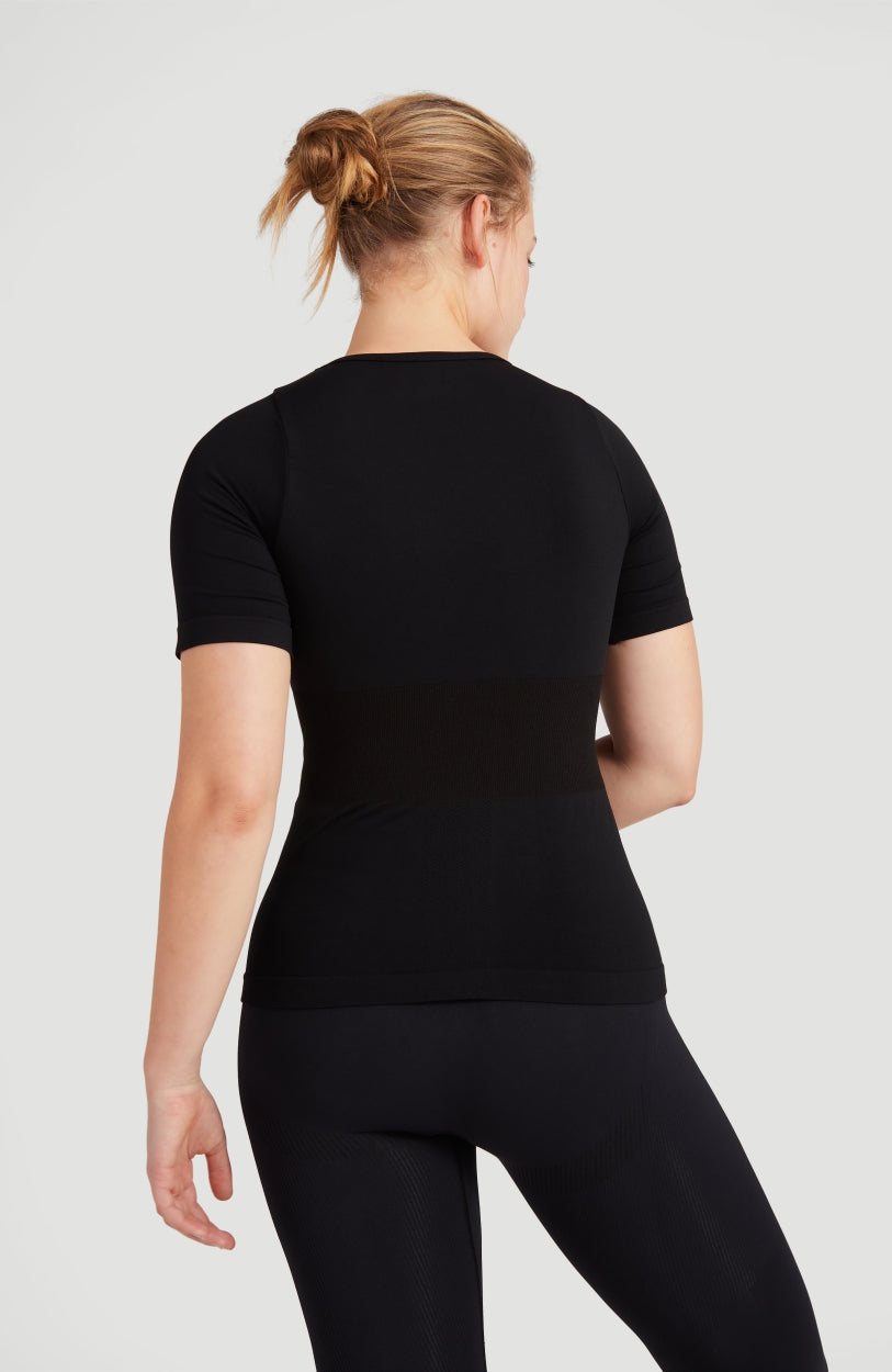 Active Seamless T-Shirt | BlackOut - A