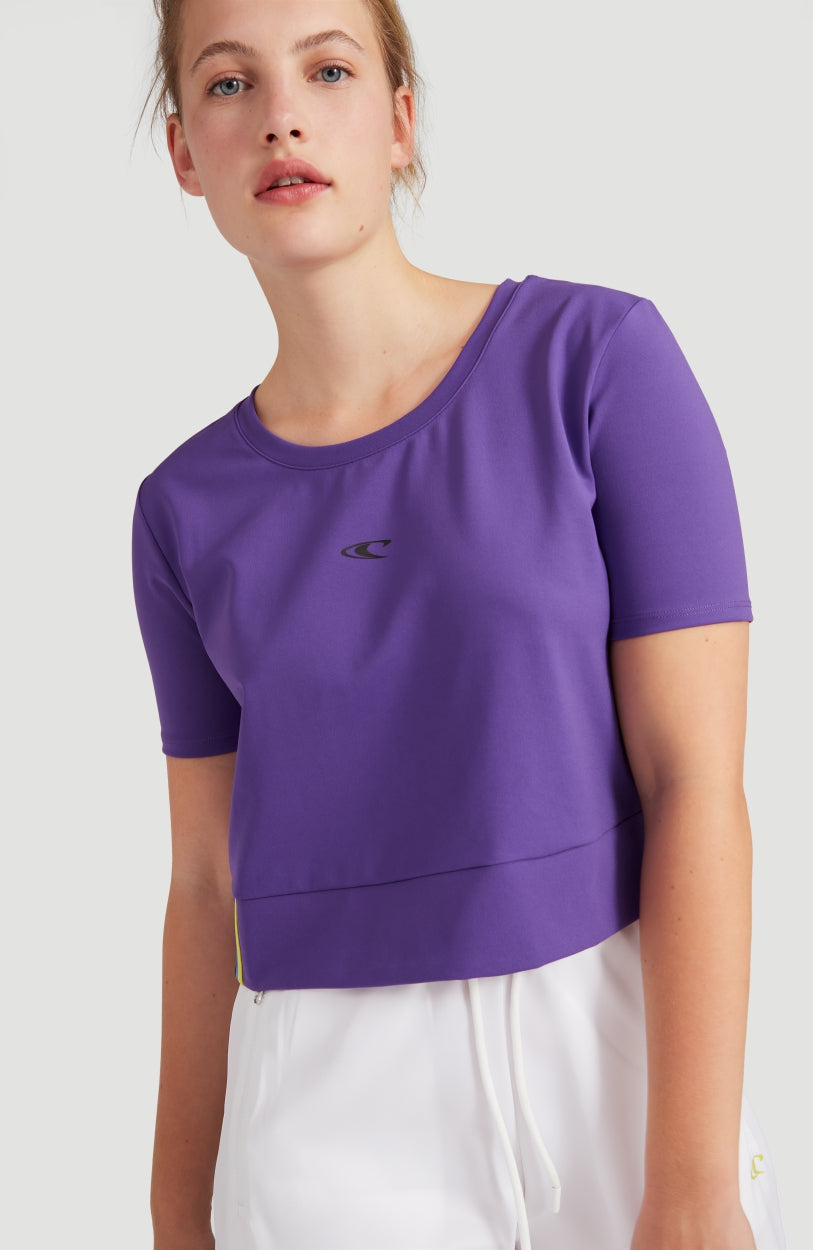 Active Cropped T-Shirt | Pansy