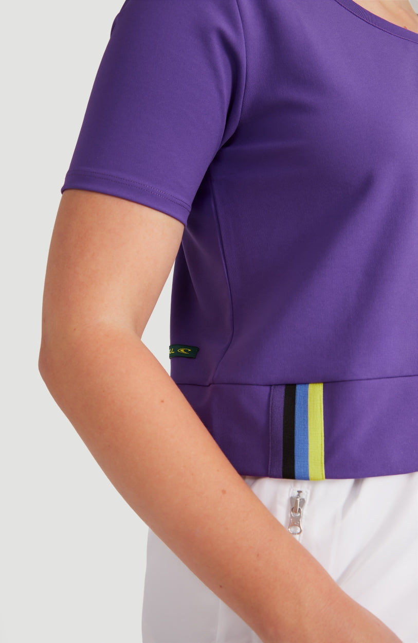 Active Cropped T-Shirt | Pansy