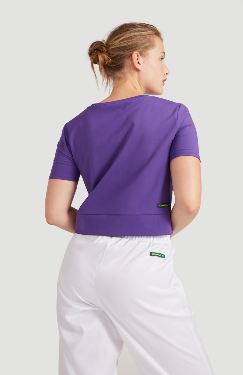 Active Cropped T-Shirt | Pansy