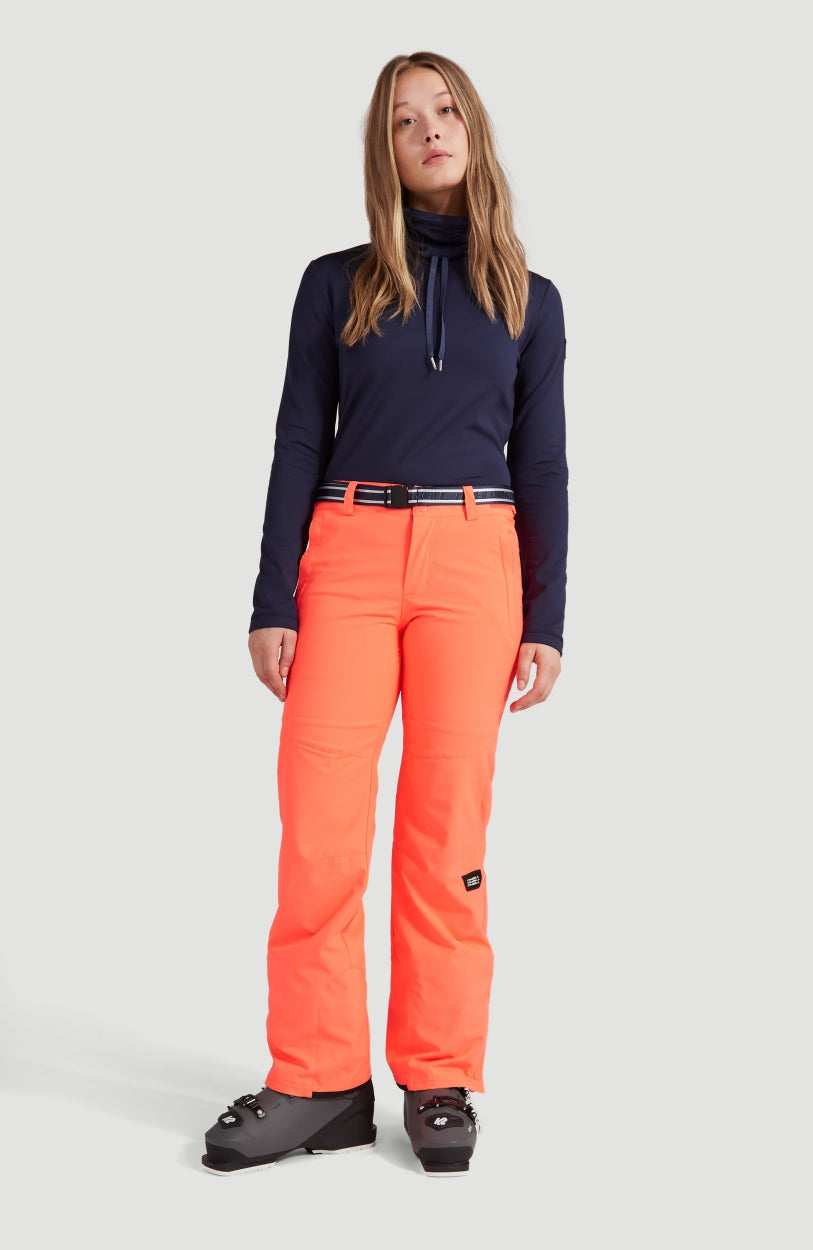 Star Snow Pants | Fiery Coral