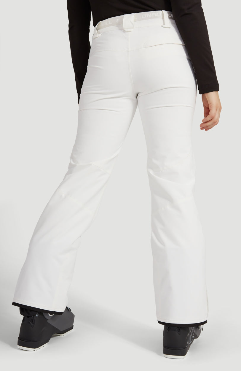 Star Insulated Snow Pants | Powder White