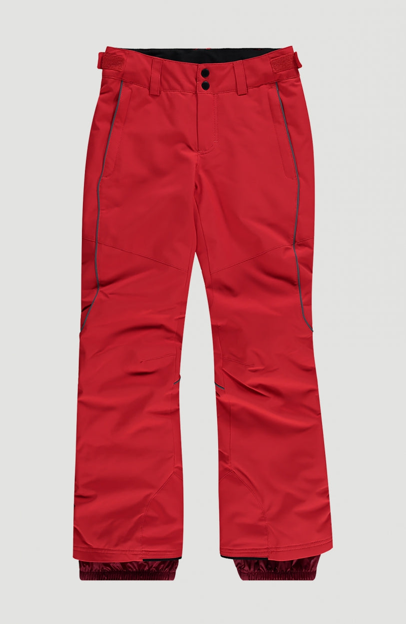 Charm Regular Snow Pants | Fiery Red -A
