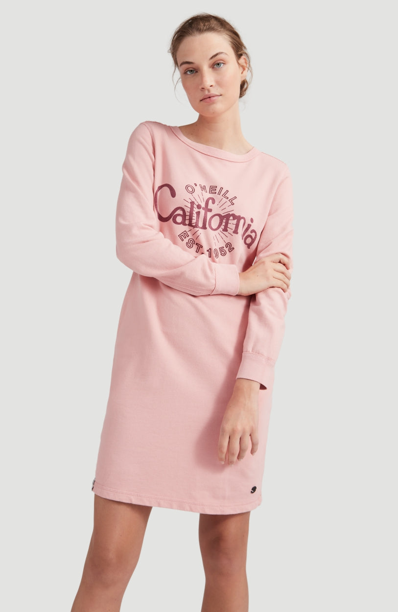 Cali Graphic Sweat Midi Dress | Bridal Rose