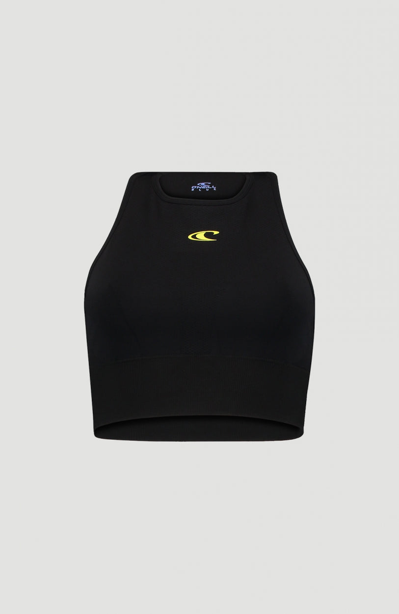 Active Seamless Sports Bra | BlackOut - A