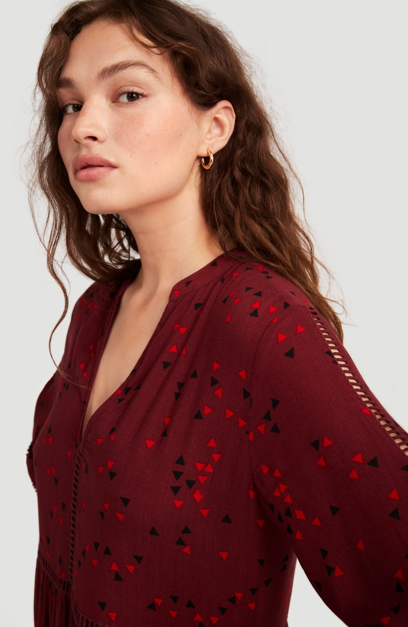 Endless Summer Maxi Dress | Red With Pink or Purple