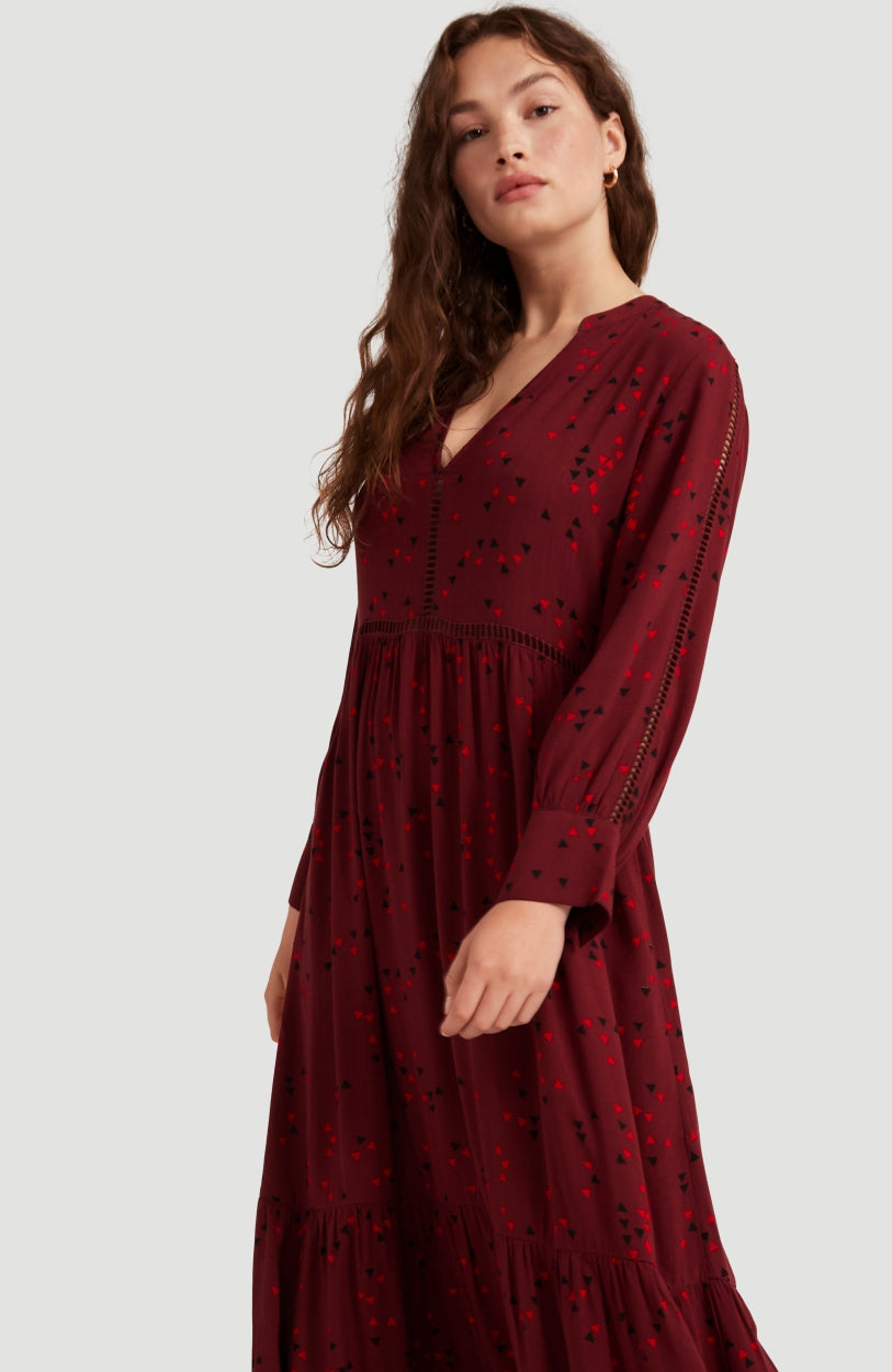 Endless Summer Maxi Dress | Red With Pink or Purple