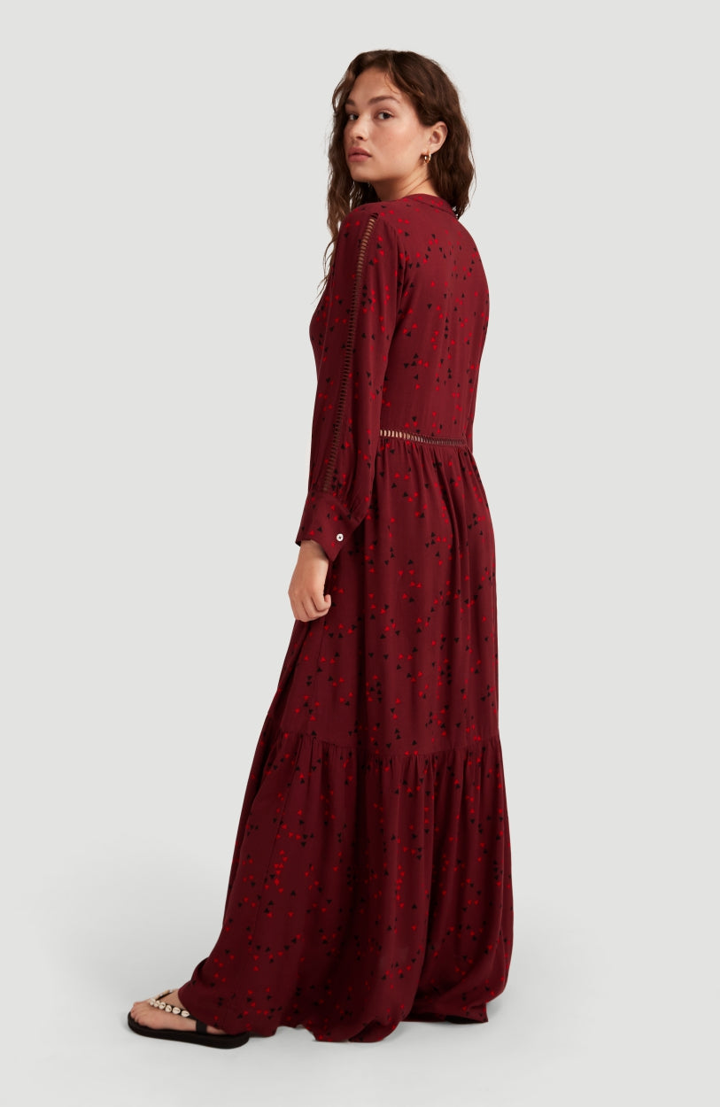 Endless Summer Maxi Dress | Red With Pink or Purple