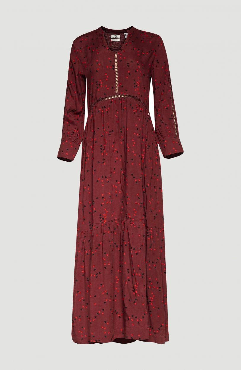 Endless Summer Maxi Dress | Red With Pink or Purple