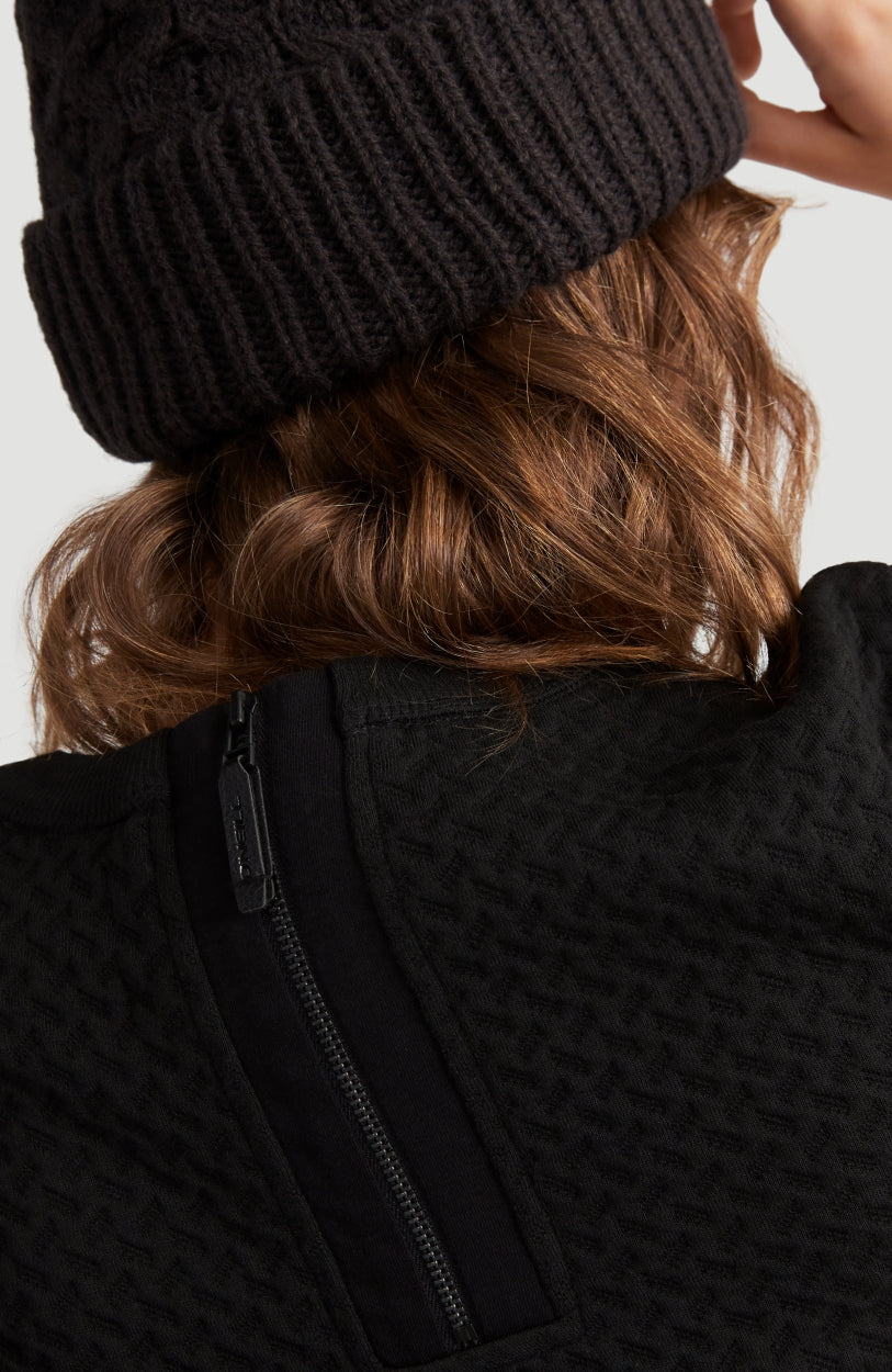 Aralia Midi Dress | BlackOut - A