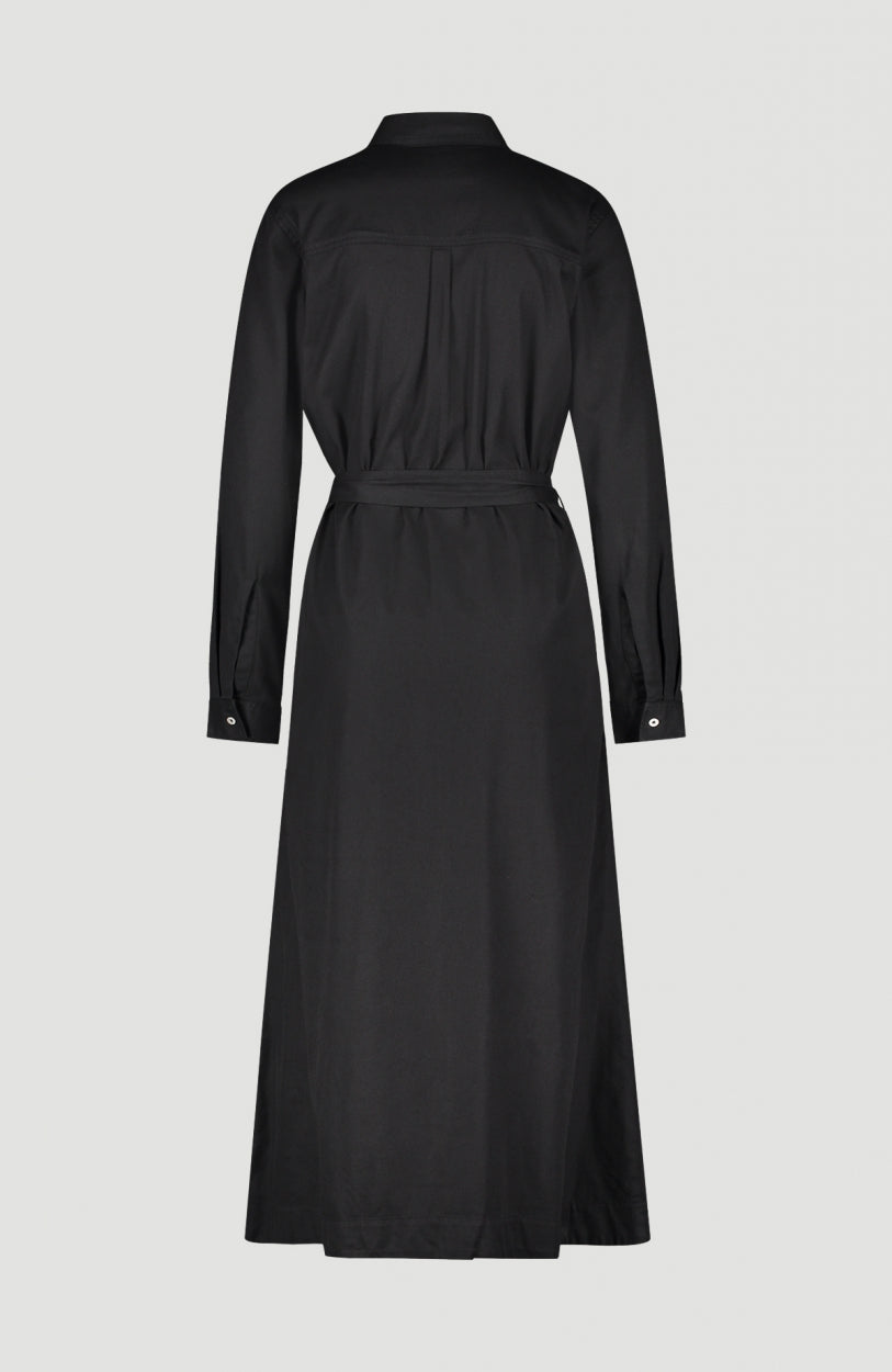 Endless Summer Shirt Midi Dress | BlackOut - A