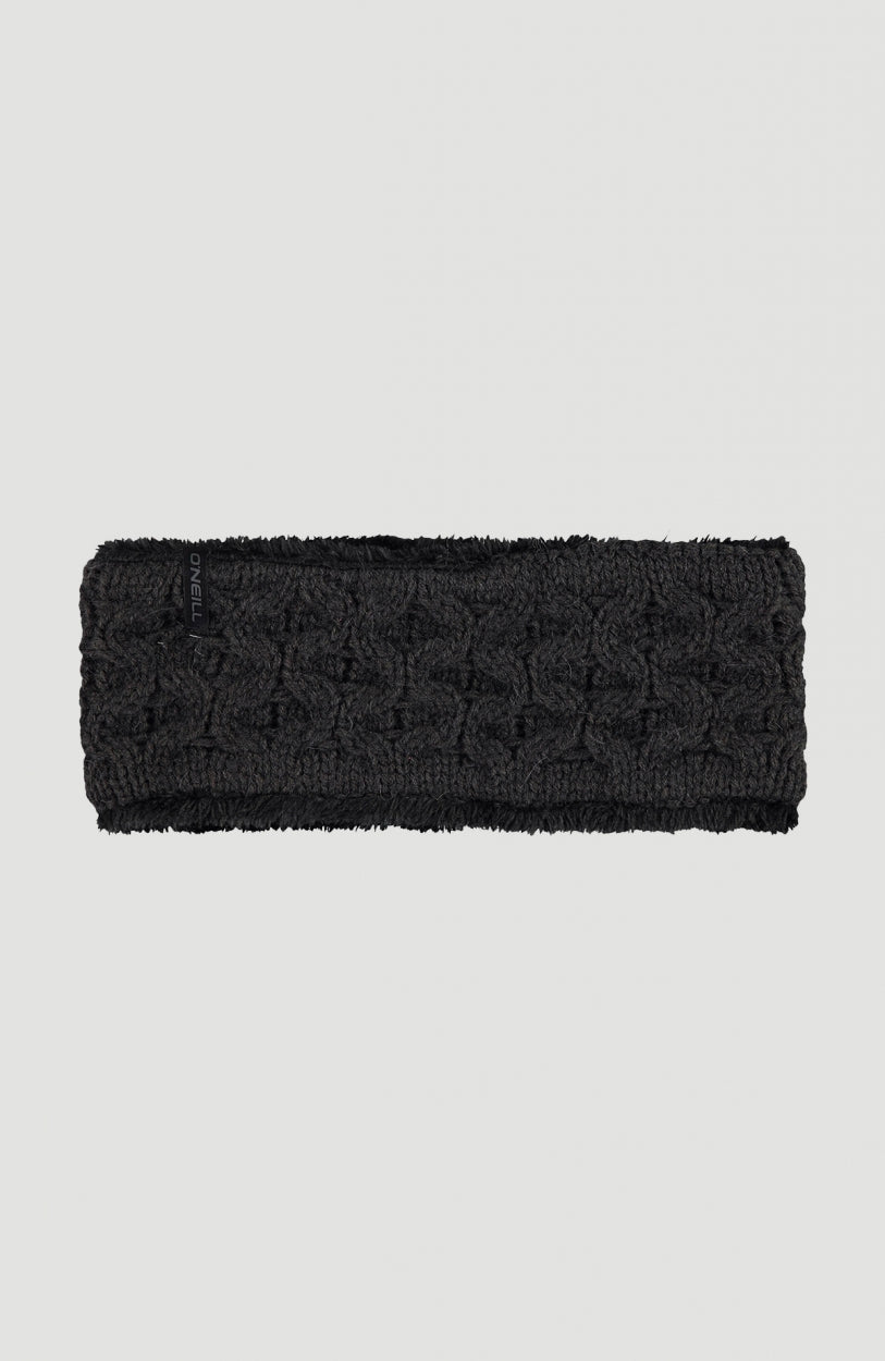 Nora Wool Headband | BlackOut - A