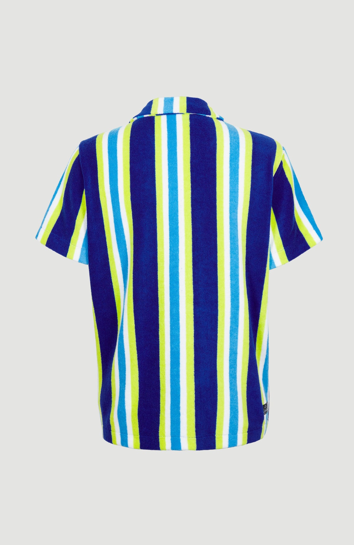 Brights Terry Shirt | Blue Towel Stripe
