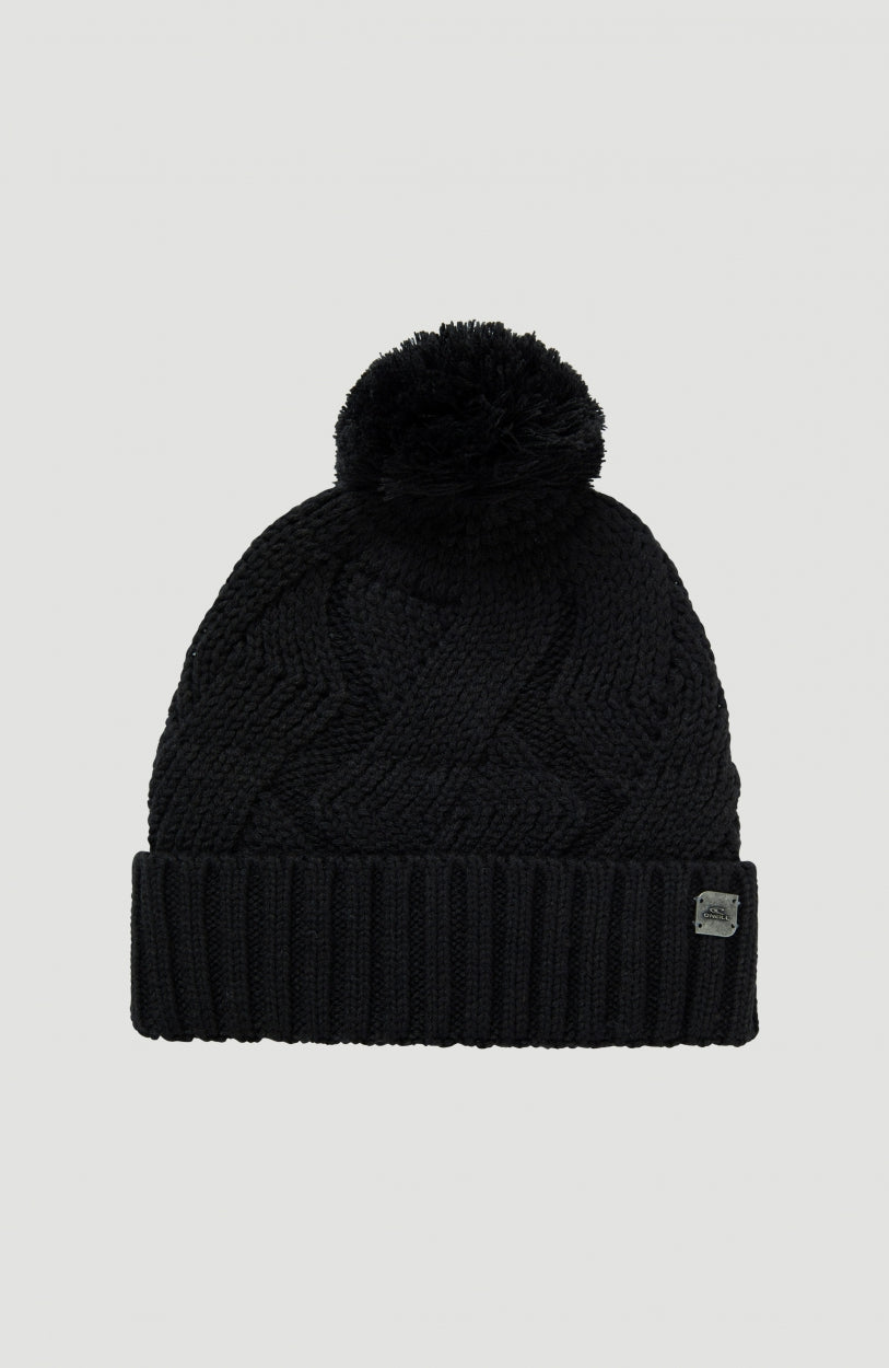 Nora Beanie | Black Out