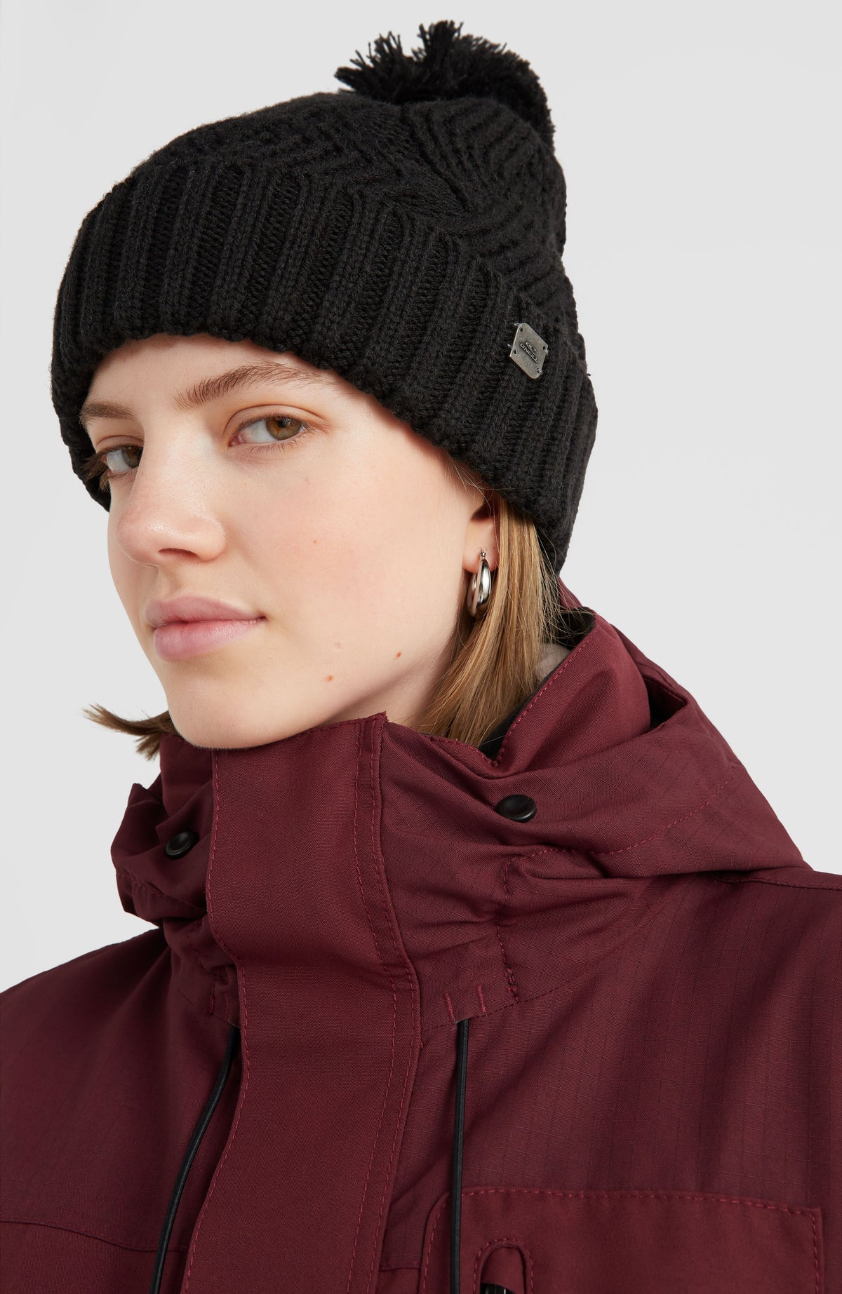 Nora Beanie | Black Out