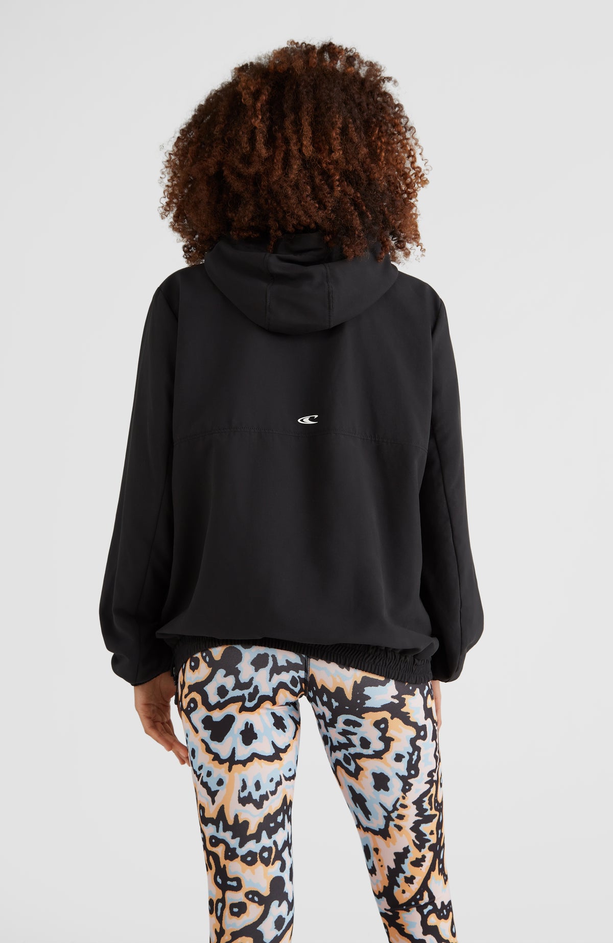 Active Swim-To-Gym Hooded Anorak Jacket | Black Out