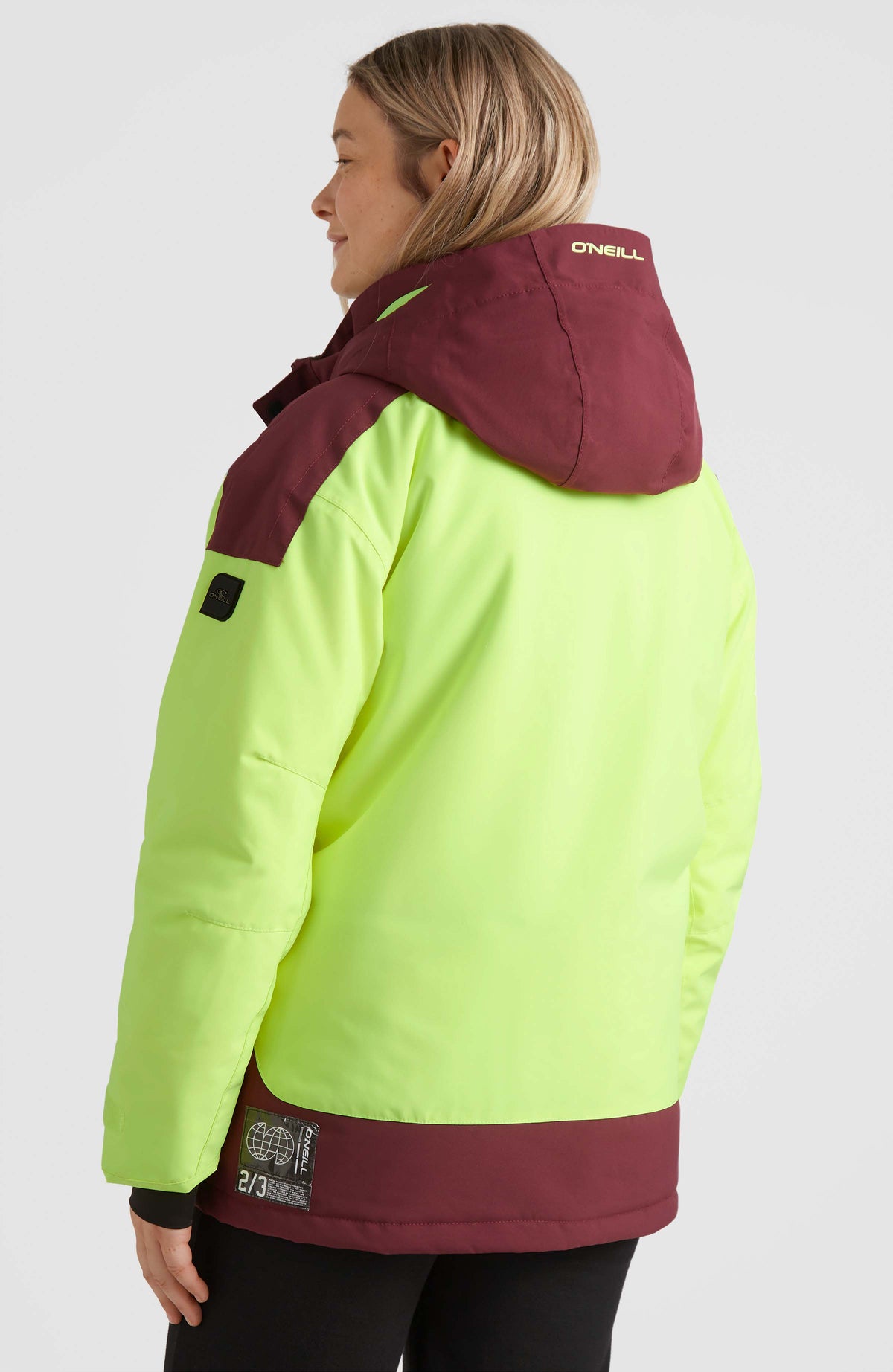 Tanzanite Snow Jacket | Windsor Wine Colour Block