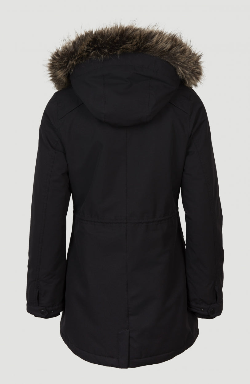 Journey Parka Jacket | Black Out