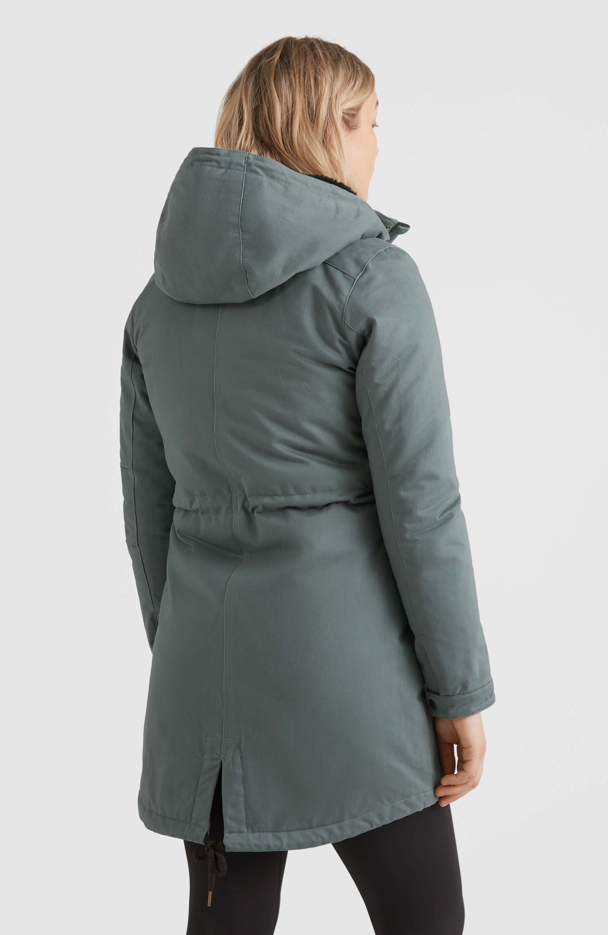 Cotton Journey Parka Jacket | Balsam Green