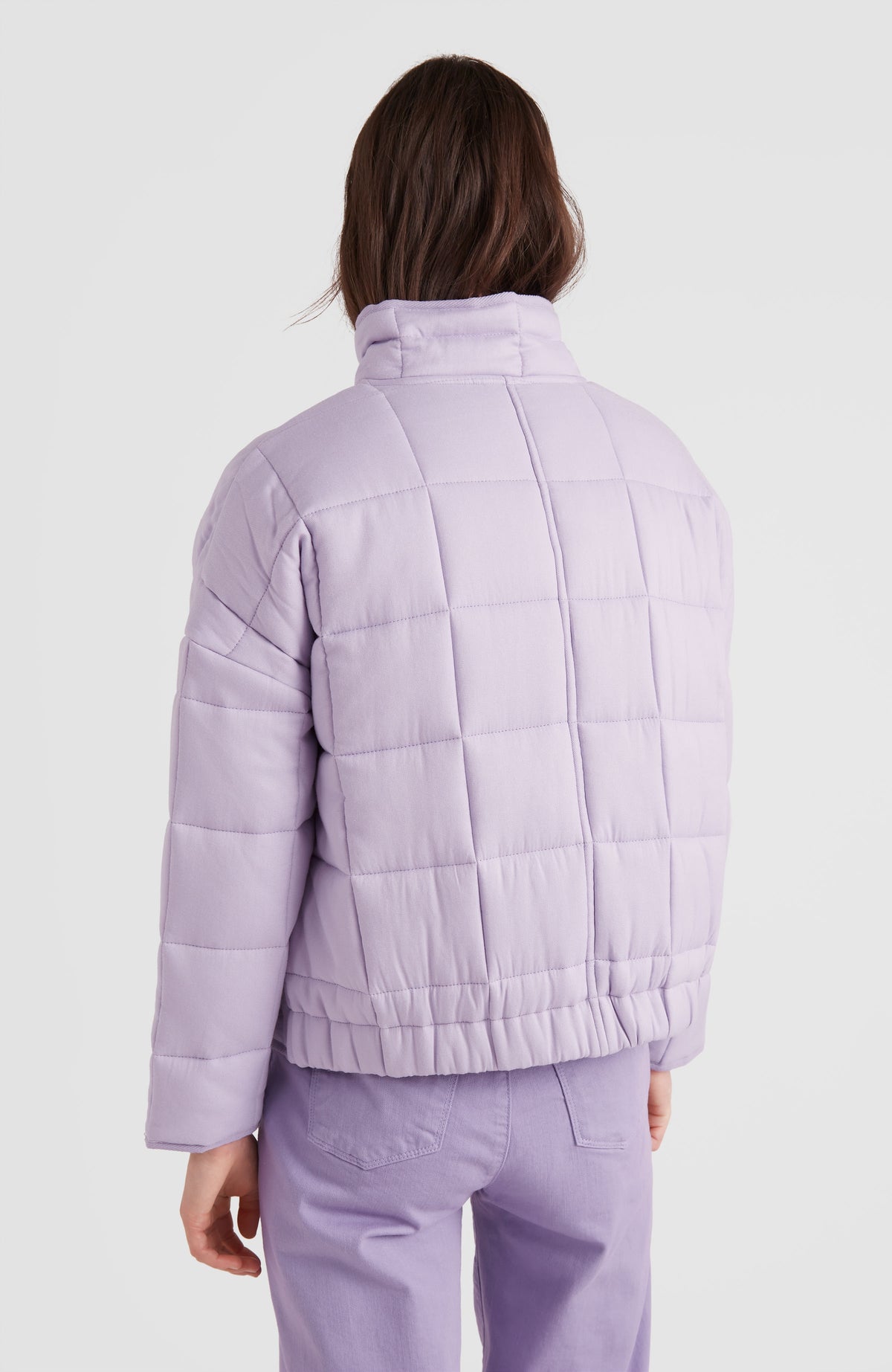 Ocean Quilted Jacket | Purple Rose